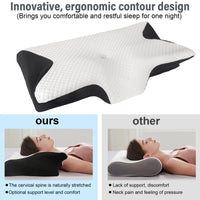 AuraRest - Ergonomisch traagschuim kussen 6